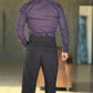 PANTALONE  NERO  PAUL MIRANDA FUSTAGNO PINCES FASCIONE ALTO