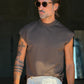 T SHIRT SMANICATA MORO OVER FIT