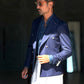 GIACCA DOPPIOPETTO EFEETOMDENIM BOTTENE METALLO PAUL MIRANDA