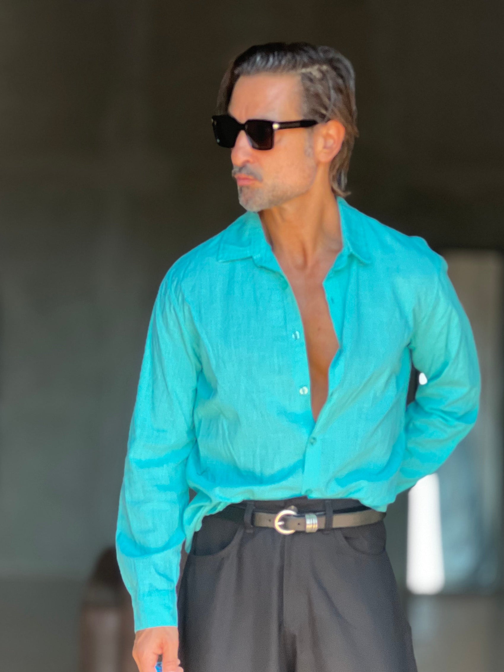 CAMICIA TIFFANY COTONE EFFETTO LINO 279