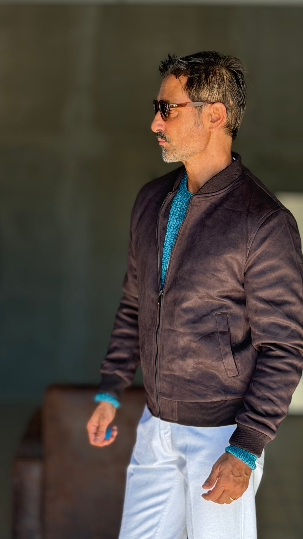 ECORENNA ECRU' BOMBER JACKET