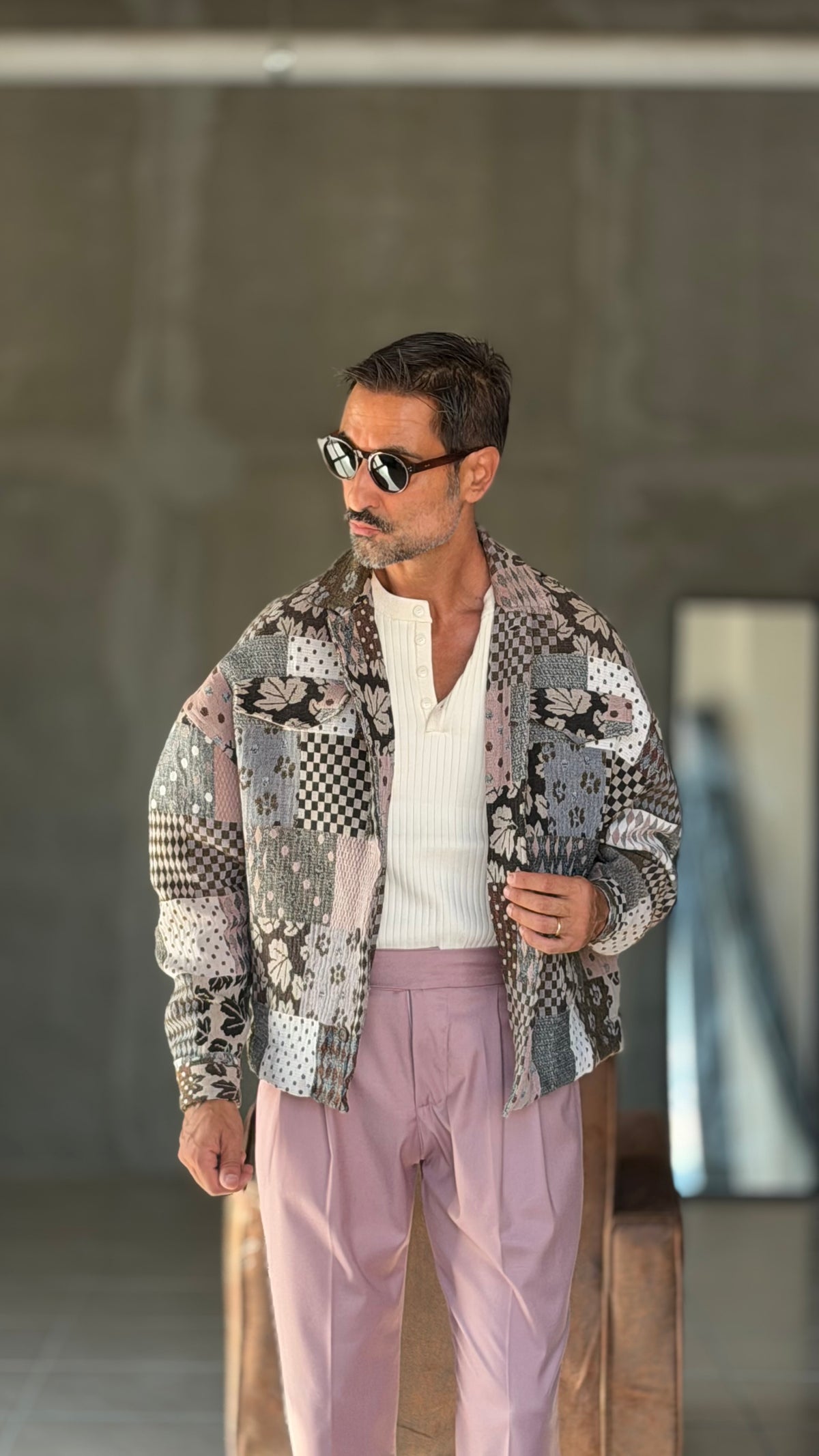 ECORENNA ECRU' BOMBER JACKET