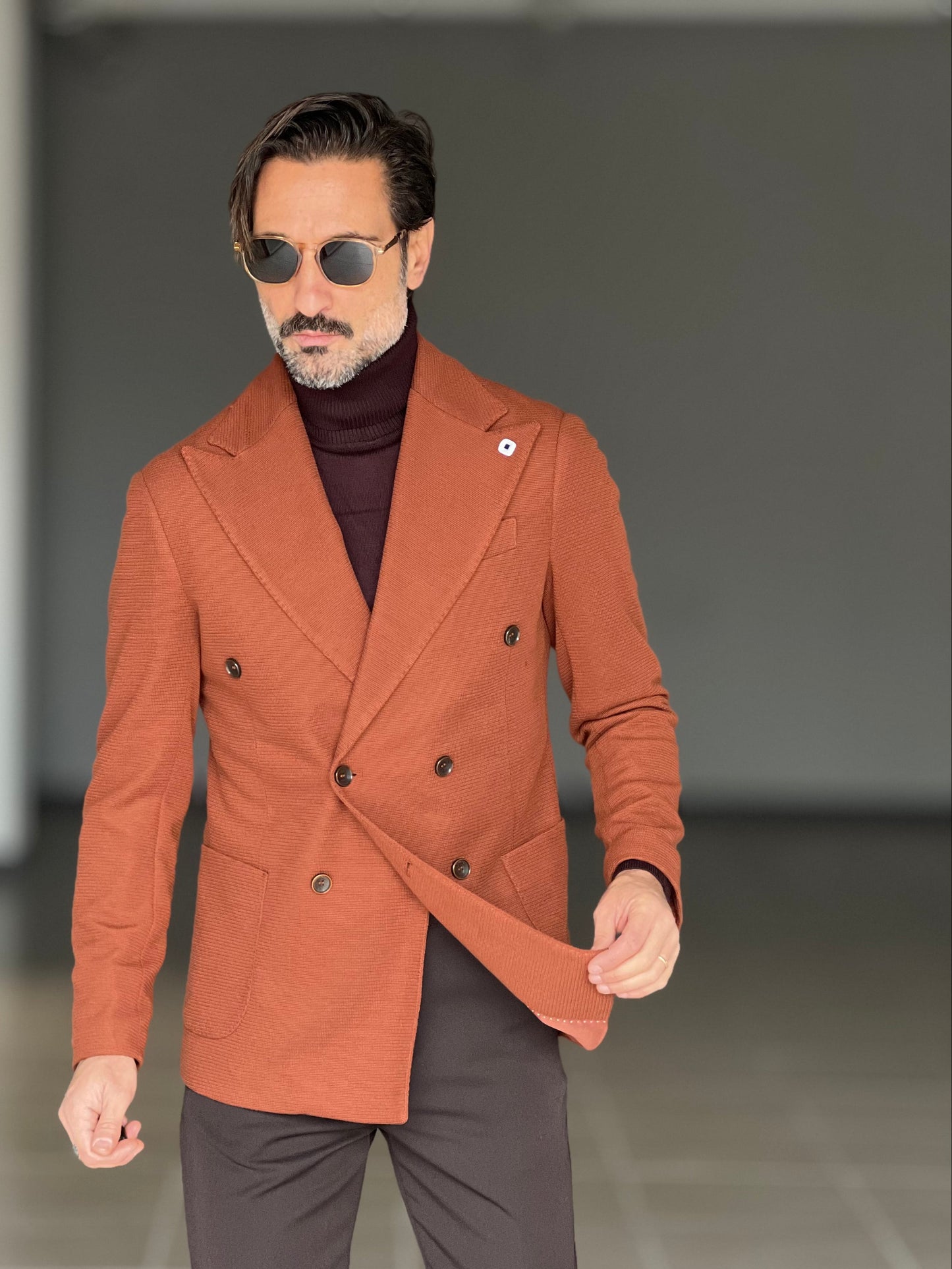 GIACCA OPERATA MORO DOPPIOPETTO PETRO'SARTORIA