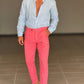 PANTALONE ESTIVO  ROSA  LINO GARZATO