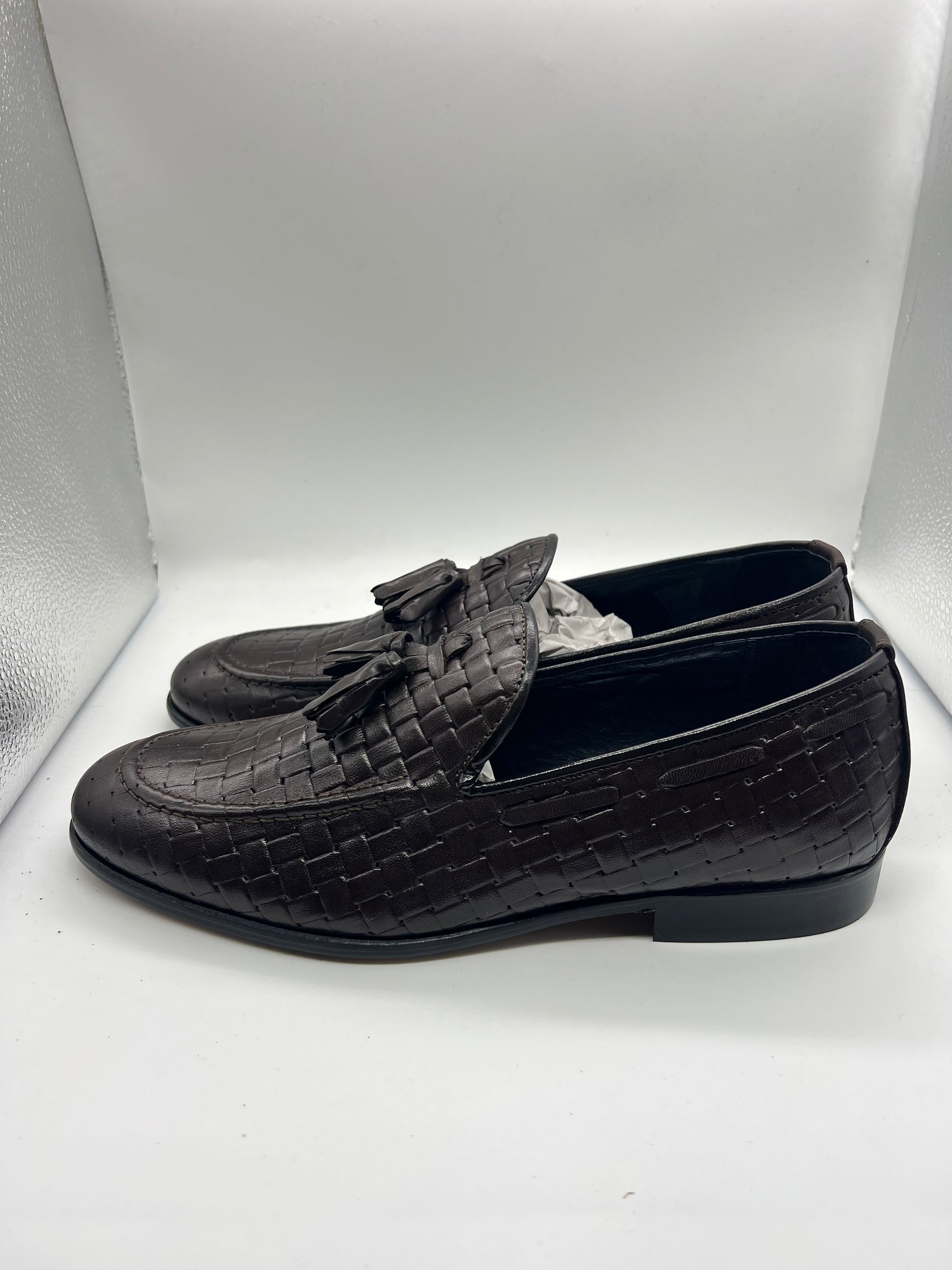 *MOCASSINO MORO STAMPA COCCODRILLO