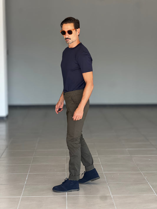 PANTALACCIO  VERDE VISCOSA E MISTI