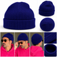 CAPPELLO  BLU LANA E CASHEMERE E MISTI