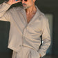 GIUBBINO CAMICIA BEIGE CROP 501 (abbinabile al pantalone baloon 501)