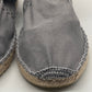 DOUBLE BUCKLE BLACK SUEDE LOAFERS