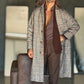 CAPPOTTO TRENCH BL11 PIE DE POULE OVERSIZE