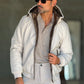PIUMINO PANNO BEIGE IMBOTTITO ALL' INTERNO HAPPER