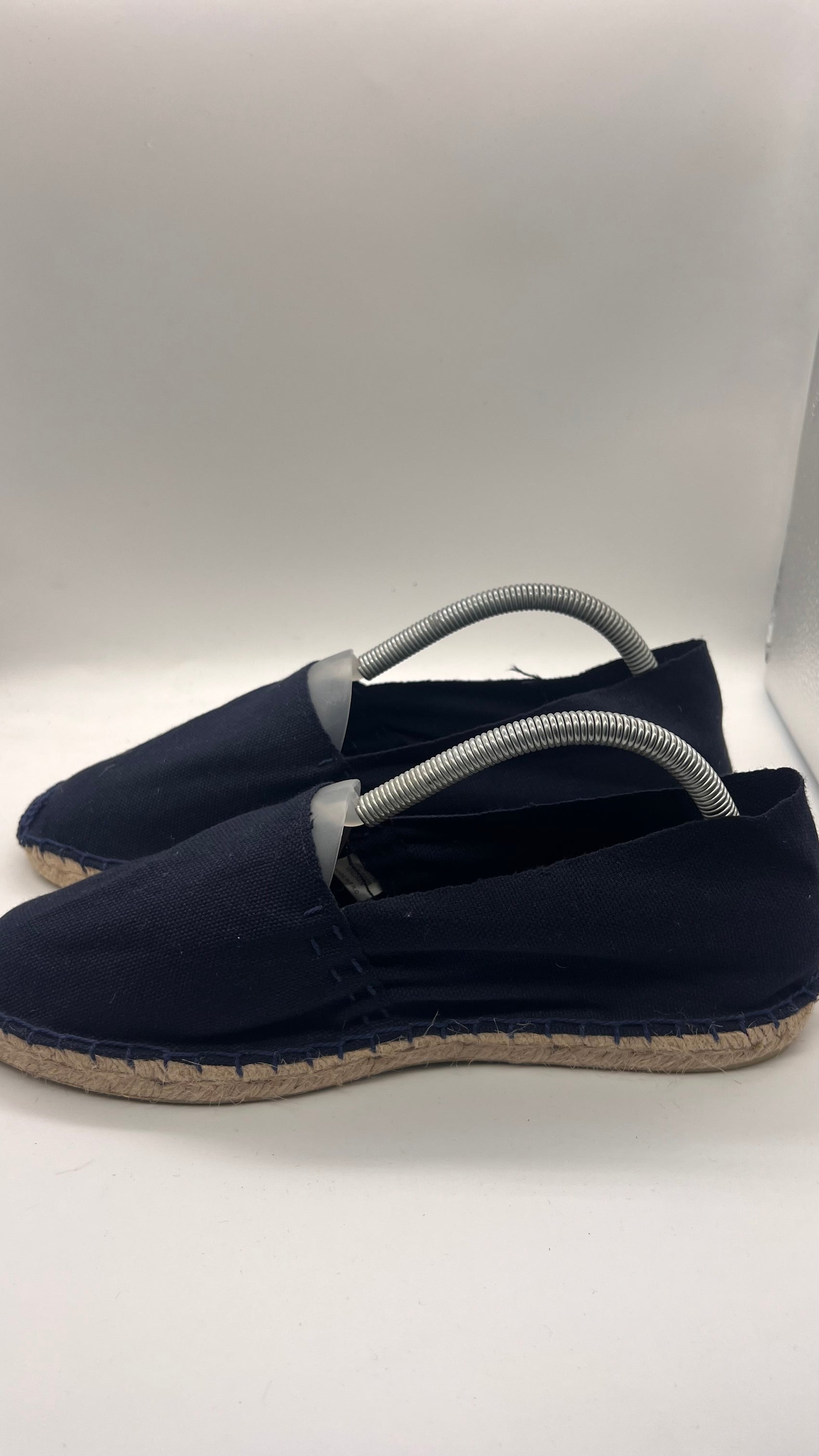 DOUBLE BUCKLE BLACK SUEDE LOAFERS