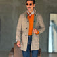PULLOVER ARANCIO   MAGLIA INGLESE ROTTURE