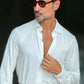 CAMICIA BIANCA MAGLINA IN JERSEY