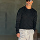 WHITE VISCOSE TROUSERS WITH REGULAR BOTTOM