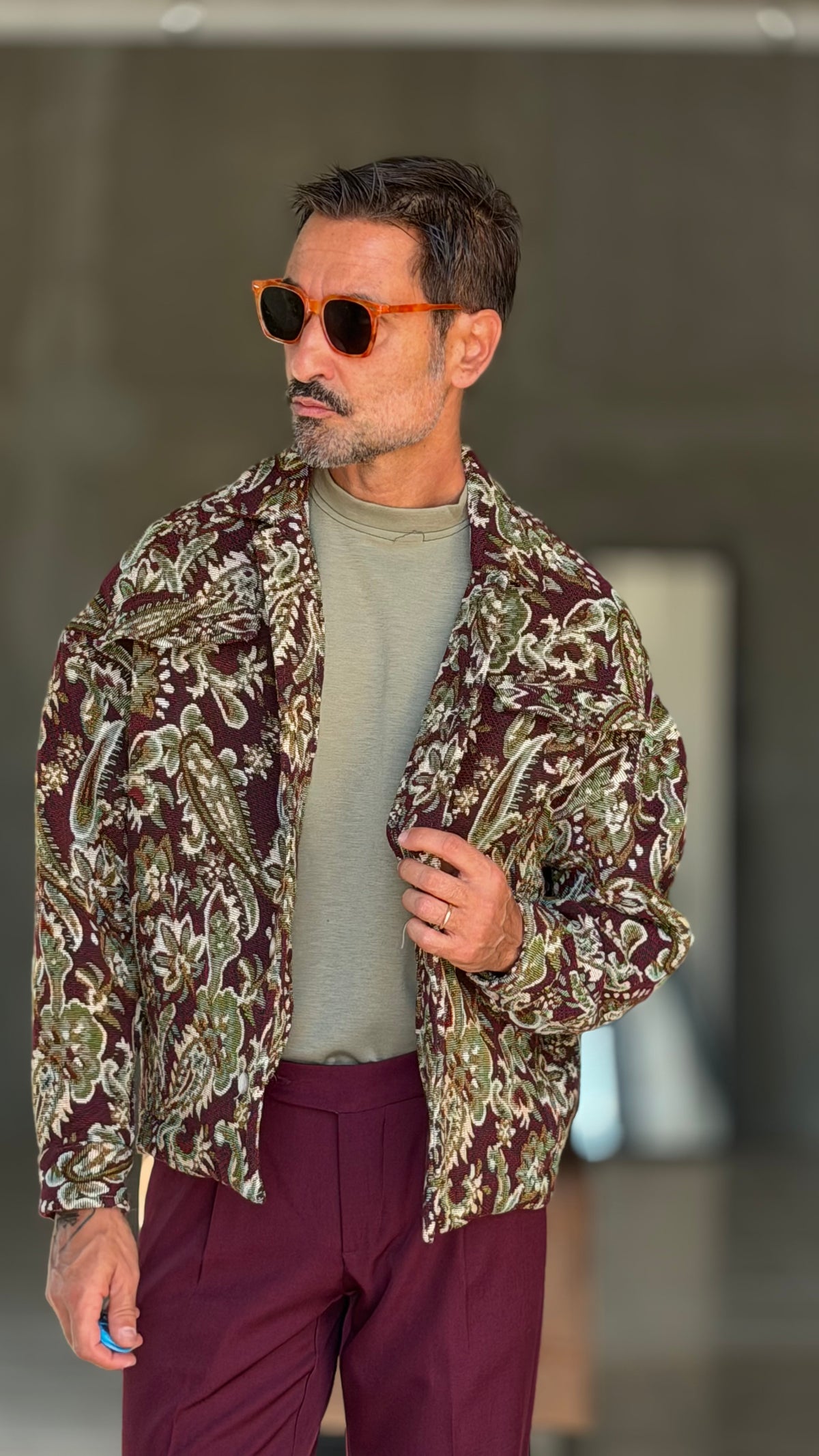 ECORENNA ECRU' BOMBER JACKET