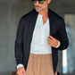 WHITE VISCOSE TROUSERS WITH REGULAR BOTTOM