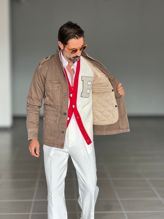 FILL JACKET CORDA IMBOTTITA  TASCHE