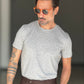 BOAT NECK T SHIRT