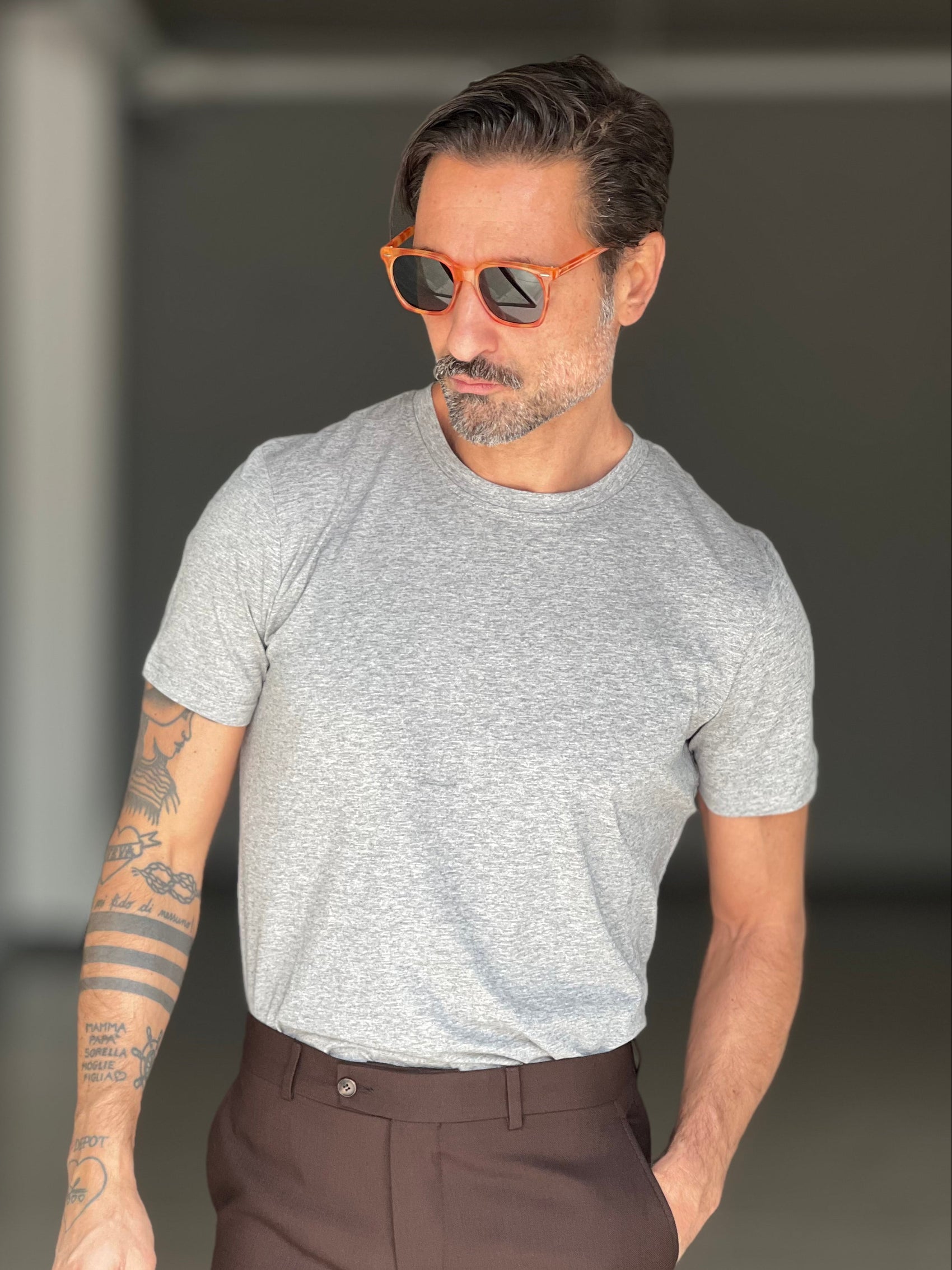 BOAT NECK T SHIRT
