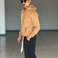 FELPA CARAMELLO CAPPUCCIO