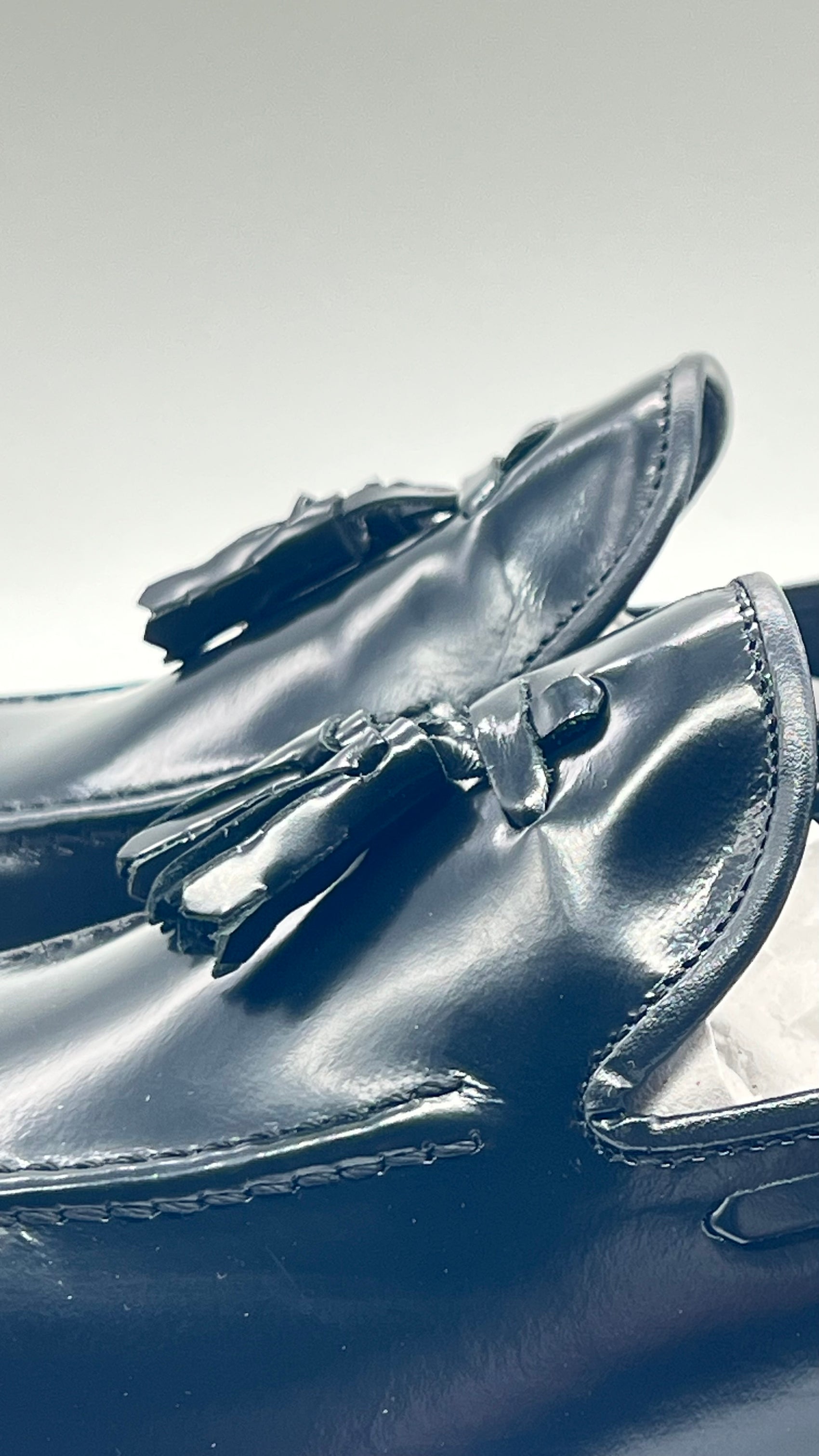 DOUBLE BUCKLE BLACK SUEDE LOAFERS