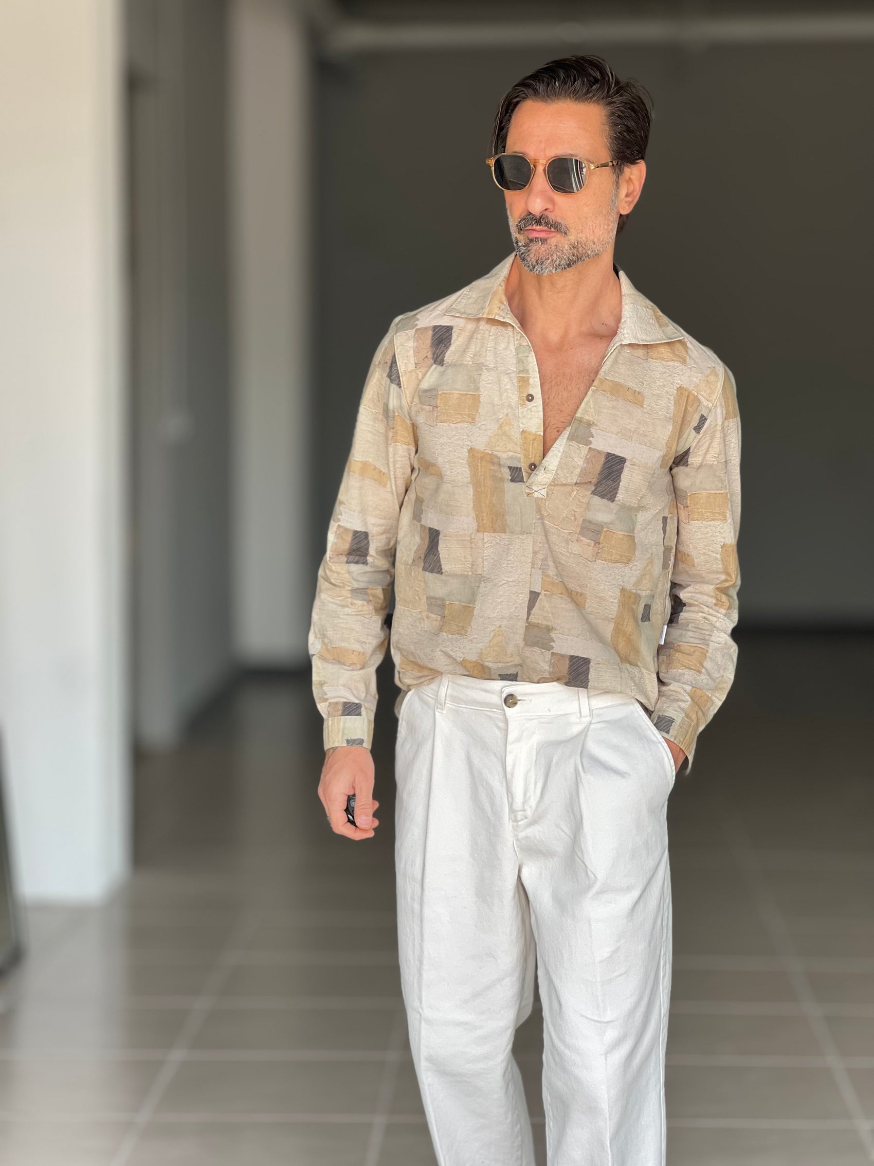 GIOSTRA VISCOSE SHIRT