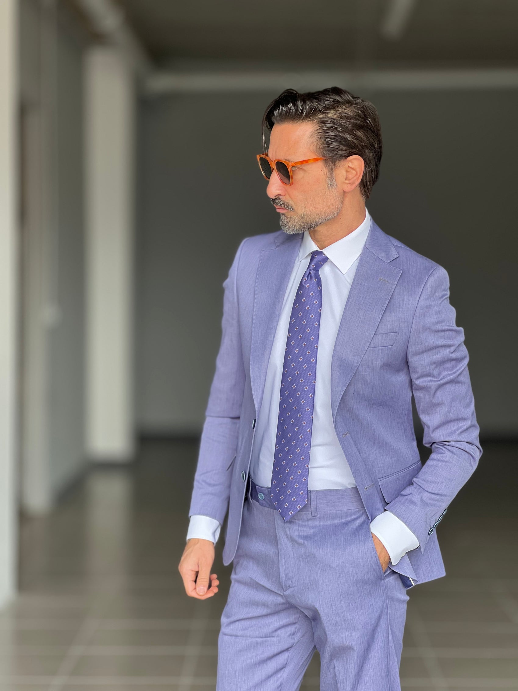 ABITO GLICINE   MONOPETTO ELASTICIZZATO