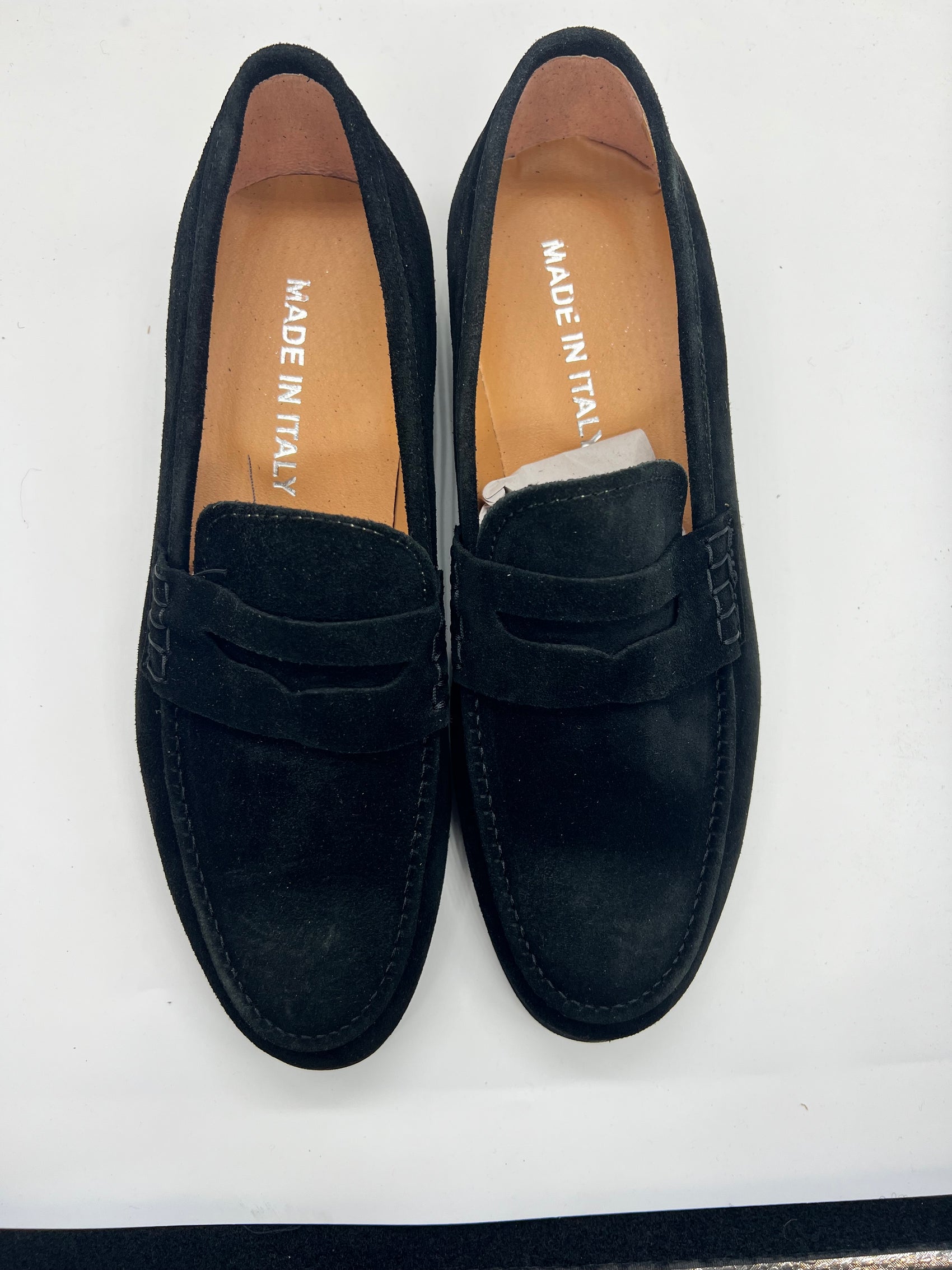 *MOCASSINO NERO  CAMOSCIO SPAZZOLATO