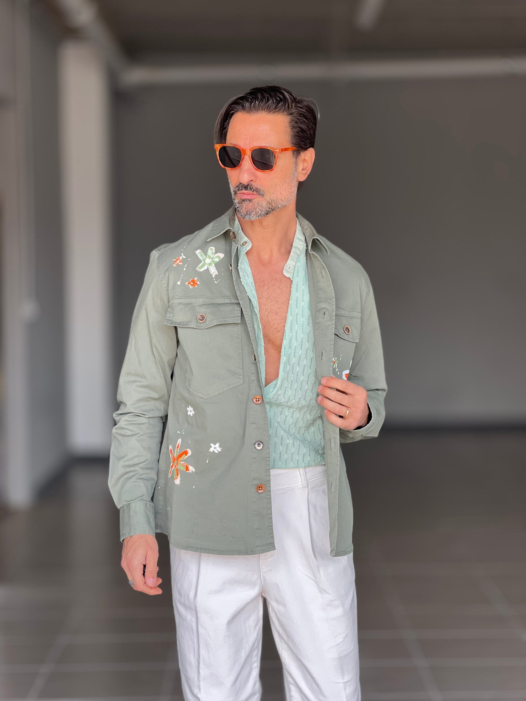 GIOSTRA VISCOSE SHIRT