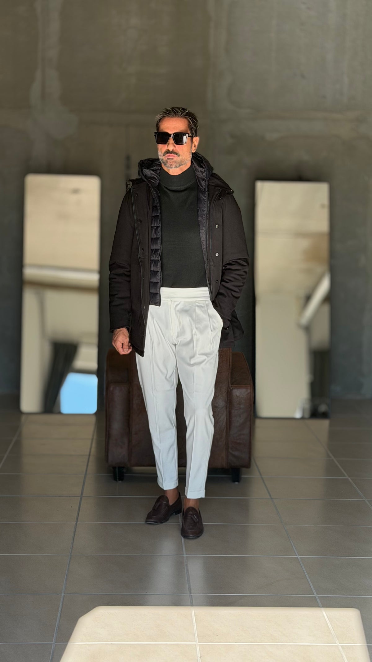 ECORENNA ECRU' BOMBER JACKET