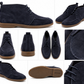 DOUBLE BUCKLE BLACK SUEDE LOAFERS