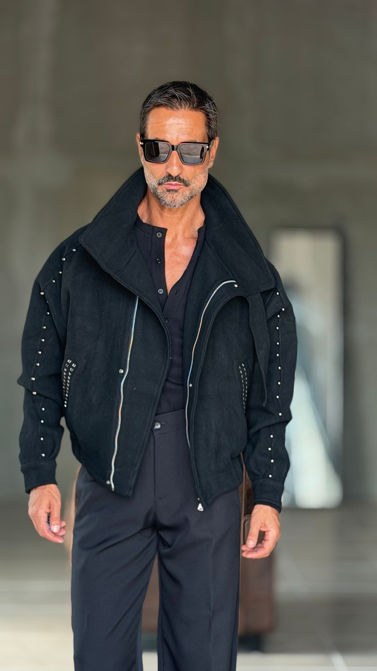 ECORENNA ECRU' BOMBER JACKET
