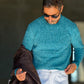 WHITE VISCOSE TROUSERS WITH REGULAR BOTTOM