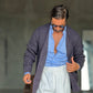 WHITE VISCOSE TROUSERS WITH REGULAR BOTTOM