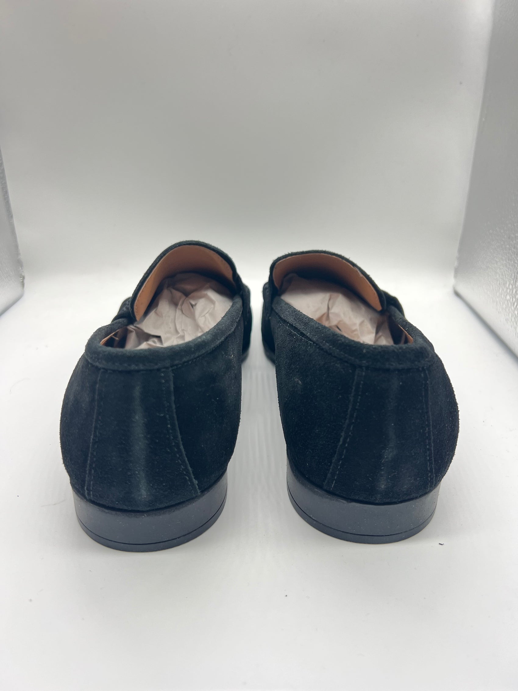 *MOCASSINO NERO  CAMOSCIO SPAZZOLATO