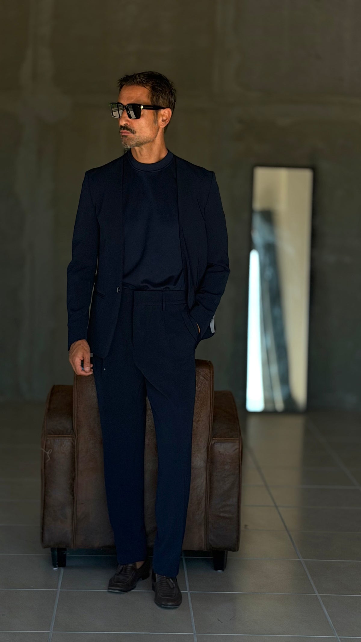 WHITE VISCOSE TROUSERS WITH REGULAR BOTTOM