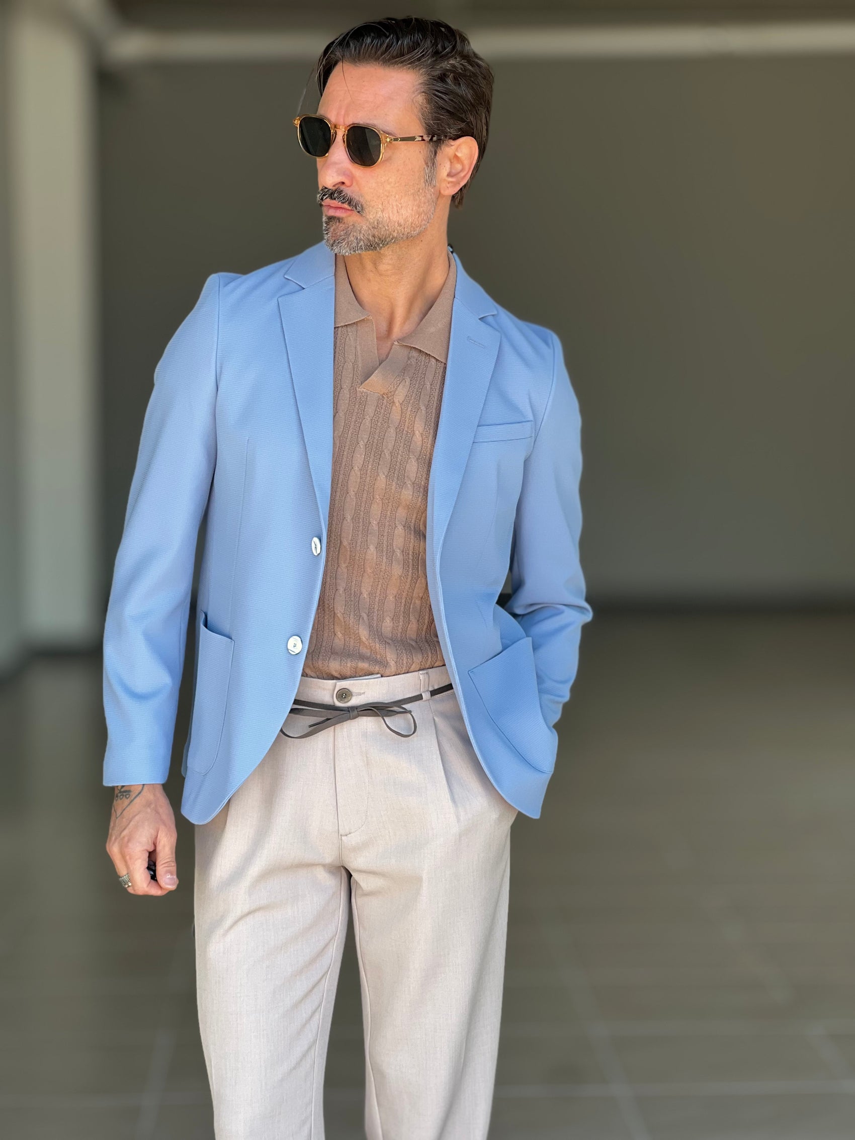 GIACCA CIELO ALTATENSIONE TASCA A TOPPA