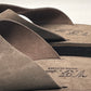 DOUBLE BUCKLE BLACK SUEDE LOAFERS