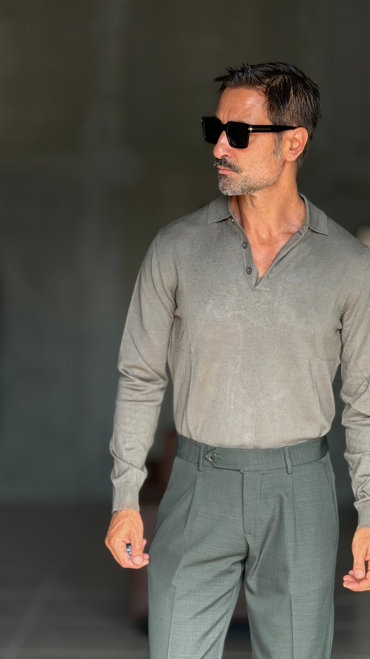 WHITE VISCOSE TROUSERS WITH REGULAR BOTTOM