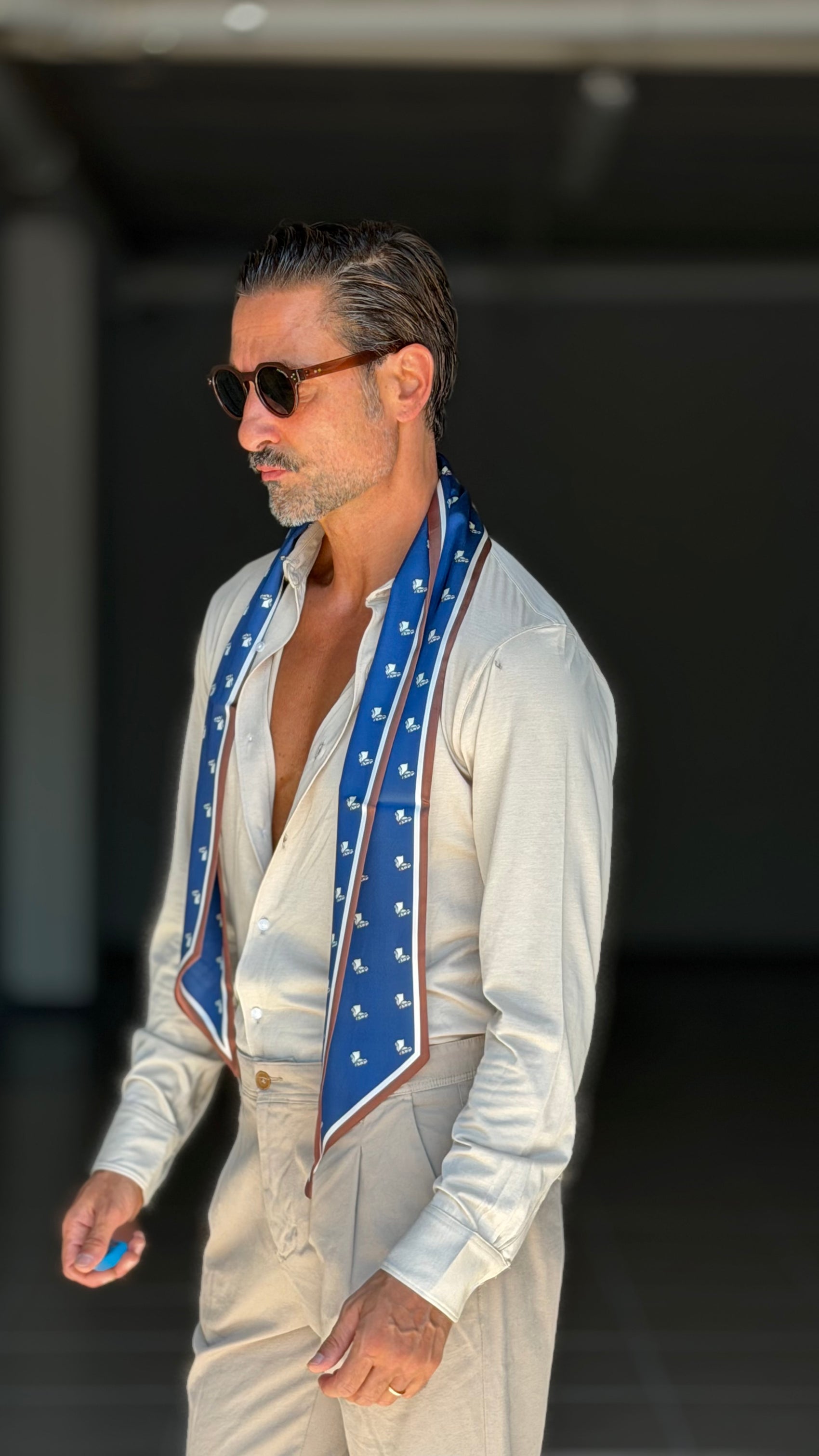 CAMICIA SABBIA MAGLINA IN JERSEY
