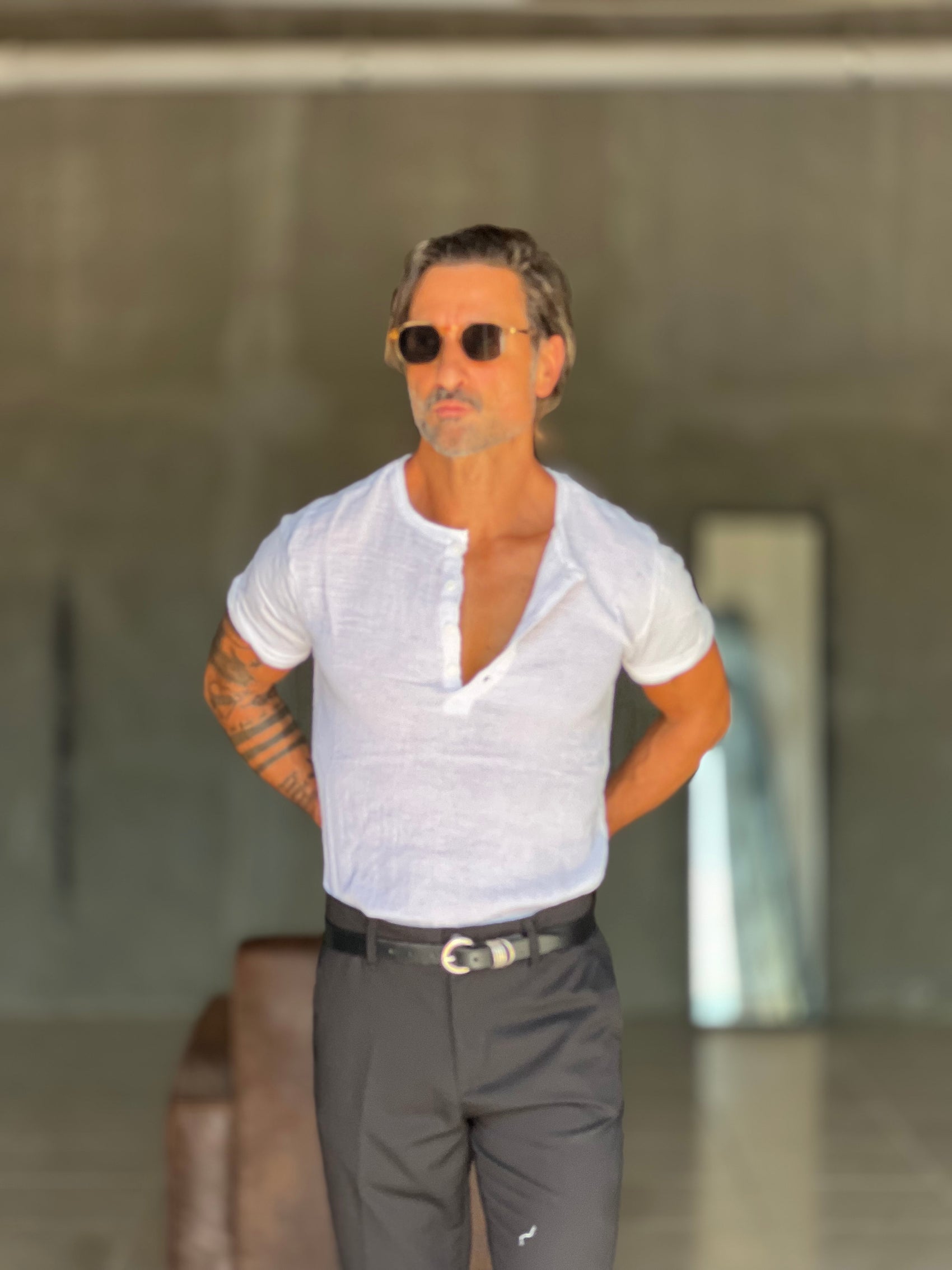 GIOSTRA VISCOSE SHIRT