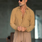 CAMICIA  DEPOT CAMMELLO MAGLINA