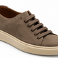SNEAKER GRIGIA /TAUPE PELLE CAMOSCIO TAGLIO VIVO