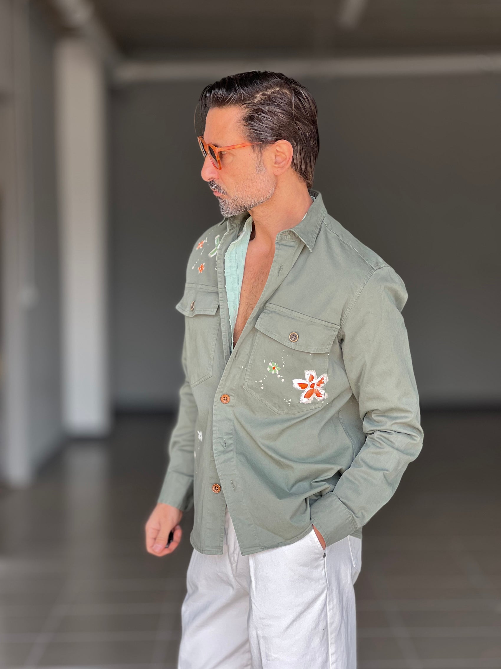 GIOSTRA VISCOSE SHIRT