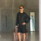 BERMUDA DENIM  NERO 316