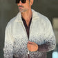 CARDIGAN  POLO PANNA MORO DEGRADE ORSETTO
