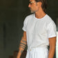 BOAT NECK T SHIRT
