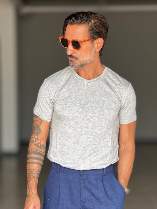 BOAT NECK T SHIRT