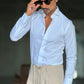 CAMICIA  DEPOT BIANCO COTONE DOPPIORITORTO
